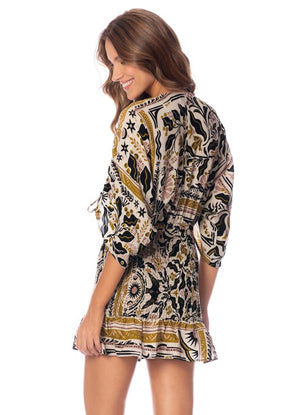 Maaji Viola Dress - Tapestry of Leaves