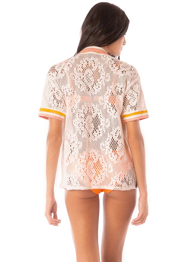 Maaji Lana Shirt - Flowery Crochet