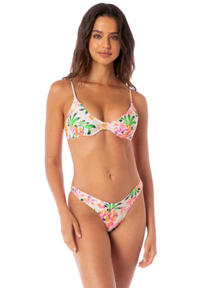 Maaji Splendour Bikini Bottom - Bubbly Blossom