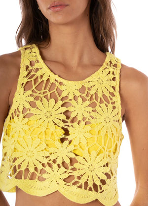 Maaji Adelaide Crop Top - Ginger Fuzz