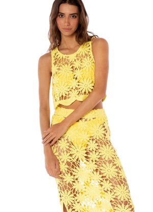 Maaji Adelaide Crop Top - Ginger Fuzz