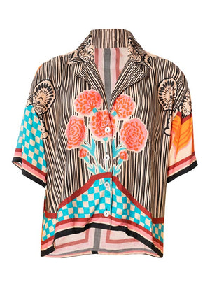 Maaji Ladies Octavia Shirt - Saffron Spell