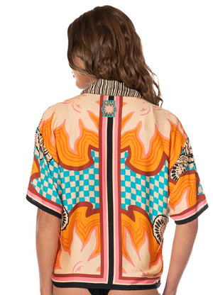 Maaji Ladies Octavia Shirt - Saffron Spell