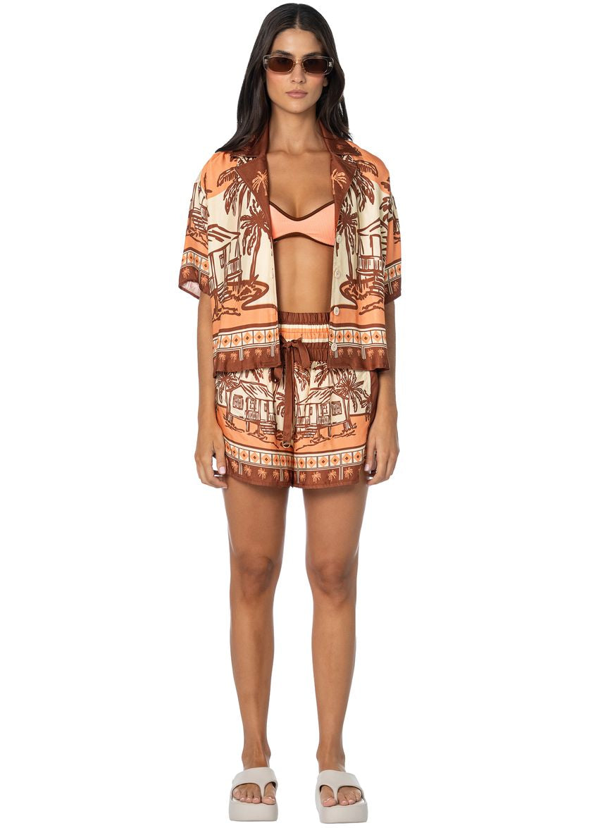 Maaji Octavia Shirt - Sand & Shadows image 12