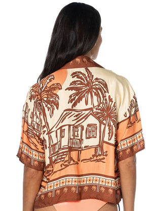 Maaji Octavia Shirt - Sand & Shadows image 4