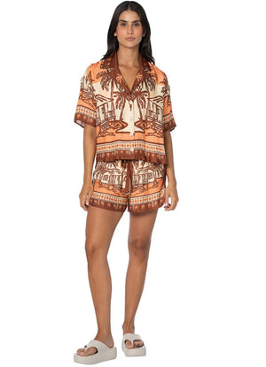 Maaji Octavia Shirt - Sand & Shadows image 9