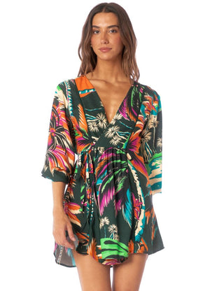 Maaji Fleur Tunic Dress - Funky Fiesta