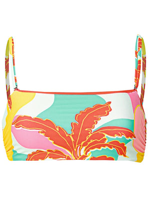 Maaji Ladies Tiffany Bandeau Bikini Top - Tropical Breeze