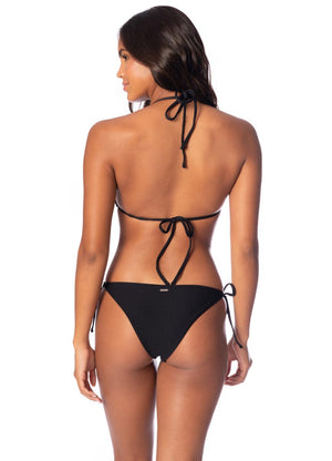 Maaji Sunning Tie Side Bottoms - Jade Black