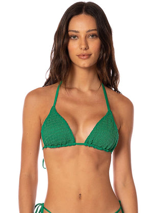 Maaji Ladies Balmy Triangle Top - Jamaica Bliss