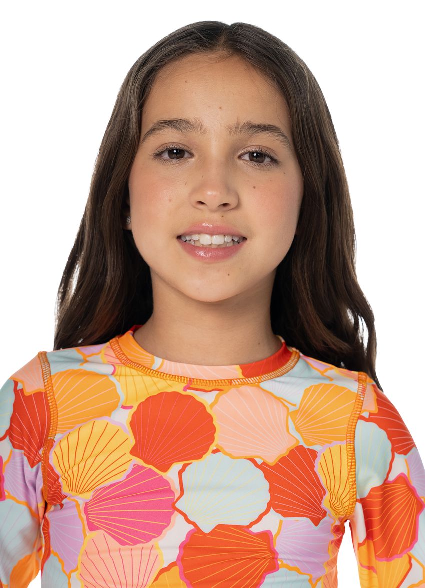 Maaji Odyssey Girls Swimwear - Rainbow Shells image 3