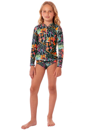 Maaji Girls Cherish Long Sleeve Rash Guard Set - Funky Fiesta
