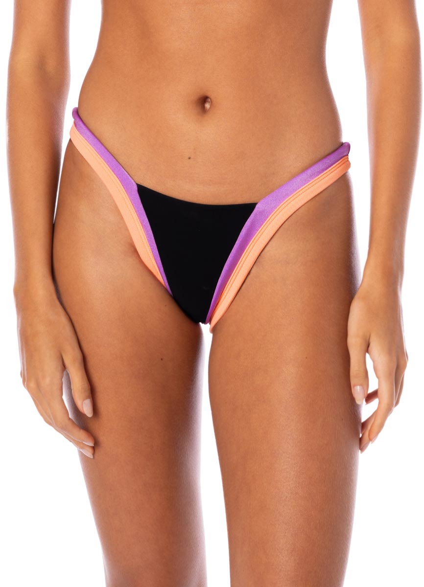 Maaji Trinity Regular V Front Bottom - Noir Black