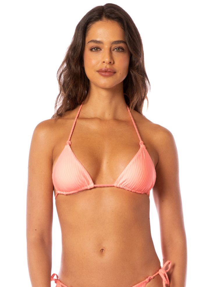 Maaji Balmily Slide Triangle Top - Watermelon Daiquiri