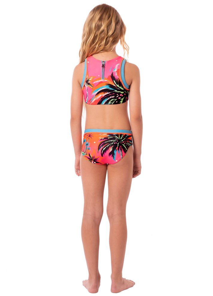 Maaji Girls Maddy Bikini Set - Electric Sunrise