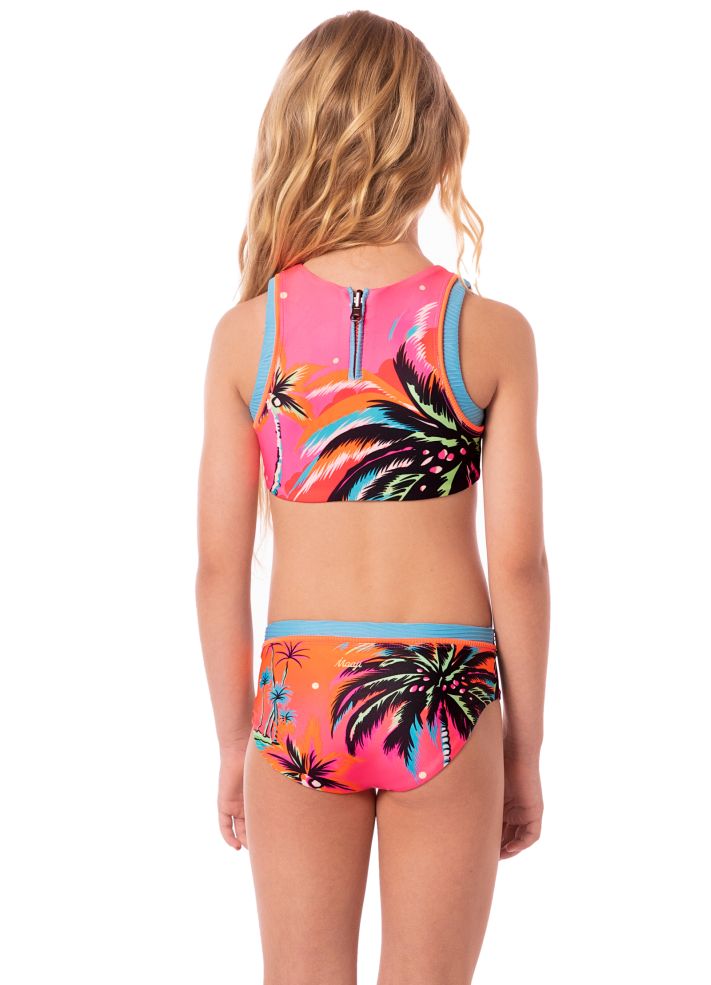 Maaji Girls Maddy Bikini Set - Electric Sunrise