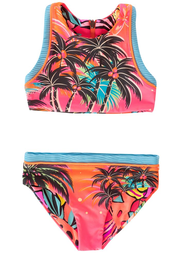 Maaji Girls Maddy Bikini Set - Electric Sunrise