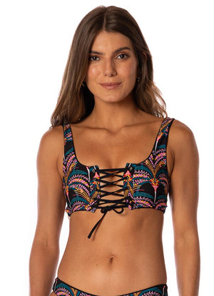 Maaji Ladies Dazzle Top - Midnight Black