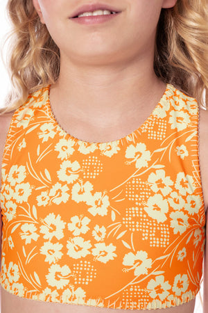 Maaji Girls Seastar High Nek Bikini Set - Marigold Whispe