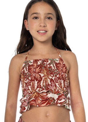 Maaji Wavelet Girls Swimwear - Tropical Heat image 3