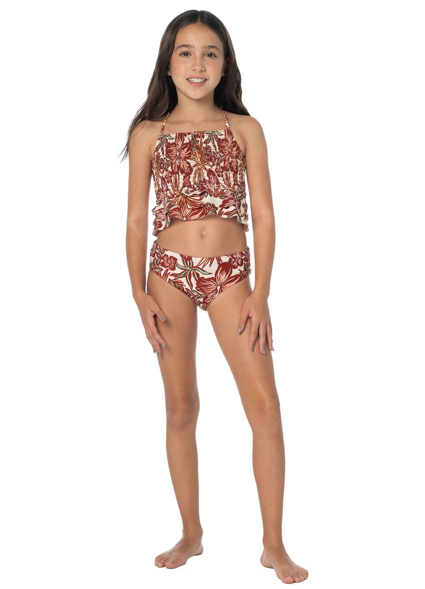Maaji Wavelet Girls Swimwear - Tropical Heat image 4