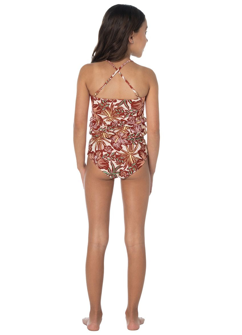 Maaji Wavelet Girls Swimwear - Tropical Heat image 5