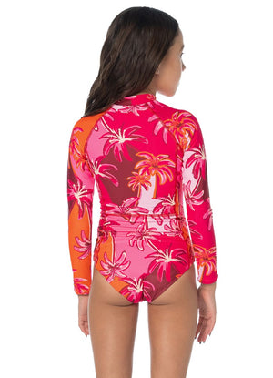 Maaji Sweetsea Girls Swimwear - Romantic Tapestry image 2
