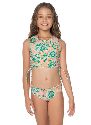 Maaji Tidey Girls Swimwear - Sporty Botanica image 1