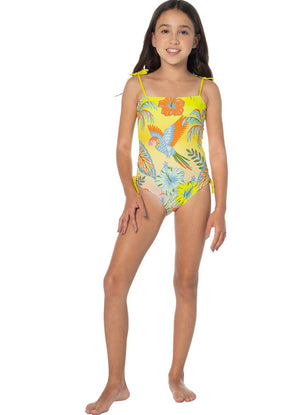 Maaji Luminsea Girls Swimwear - Palm Fiesta image 4