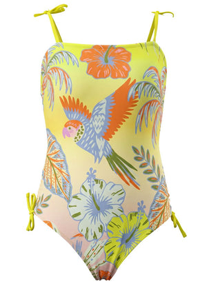 Maaji Luminsea Girls Swimwear - Palm Fiesta image 6