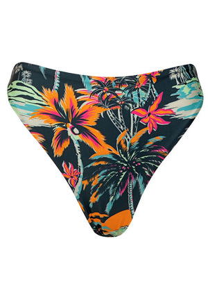 Maaji Delphi High Rise Bikini Bottom - Funky Fiesta