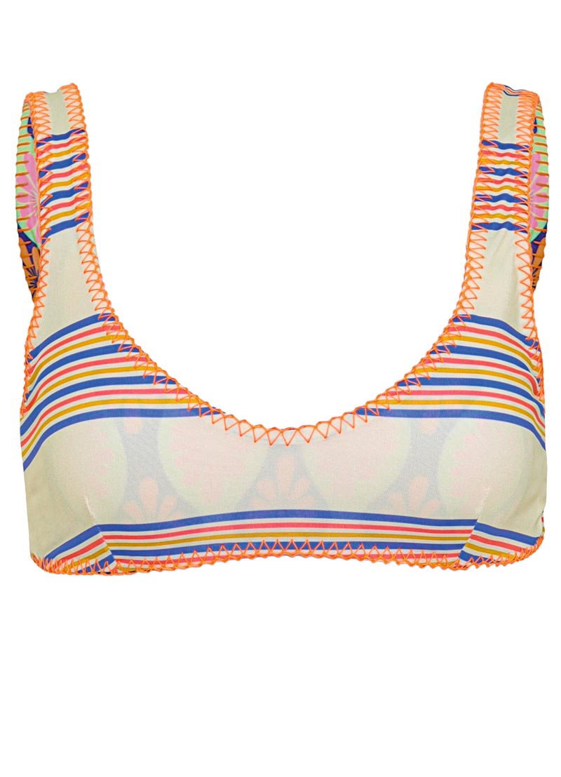 Maaji Ladies Sunquest Bikini Top - Stamped Blooms