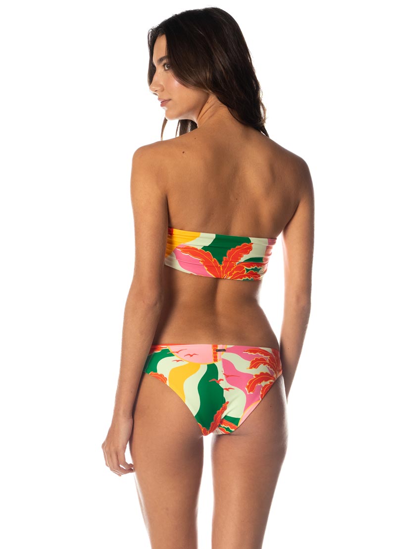 Maaji Ladies Tiffany Bandeau Bikini Top - Tropical Breeze