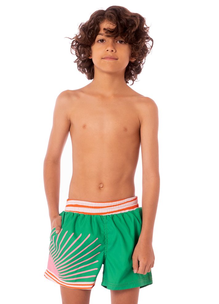 Maaji Little Boys Sailor Short - Sunrise Colada