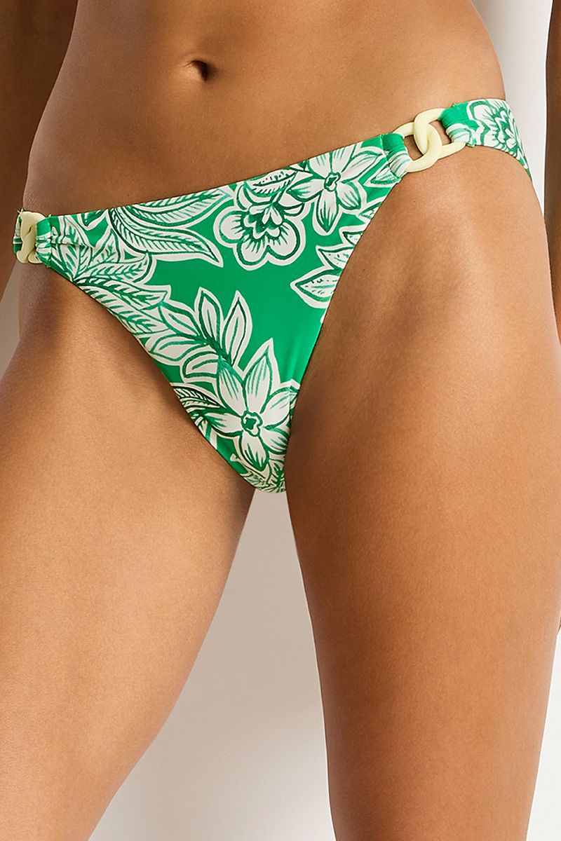 Sea Level Chain Link Bikini Pant - Palmera