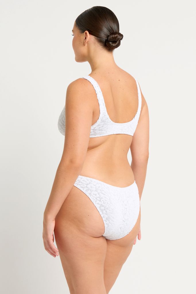 Bond-eye Sign Brief - Optic White Leopard