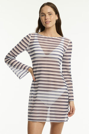 Sea Level Biarritz Mesh Short Dress - Biarritz