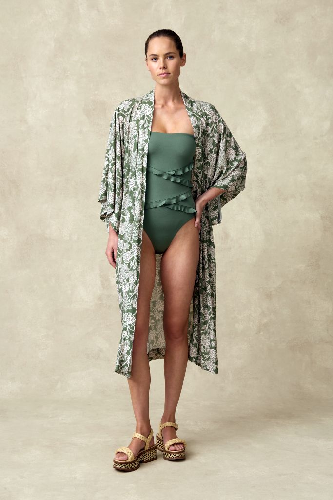 Monte & Lou Long Kimono - Zeni