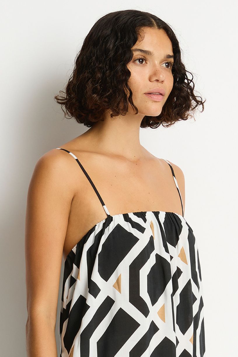 Sea Level Bandeau Maxi Dress - Costa