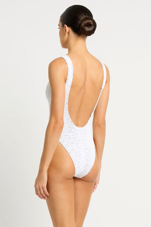 Bond-eye Mara One Piece - Optic White Leopard