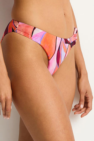 Sea Level Sporty Mid Ring Pant - Neon Wave