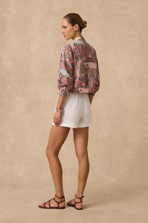Monte & Lou Francesca Bomber Jacket - Francesca