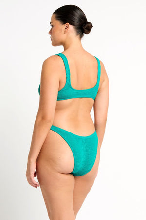 Bond-eye Ring Scout Crop - Aquatic Recycled