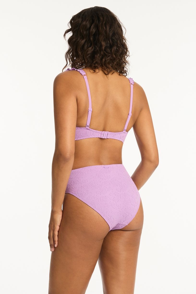 Sea Level Frill DD/E Underwire Bra - Interlace