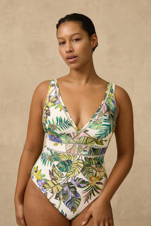 Monte & Lou Multi Fit V One Piece - Catalina