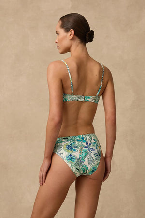 Monte & Lou DD/E Coral Edge Bandeau Bikini Top - Hydra