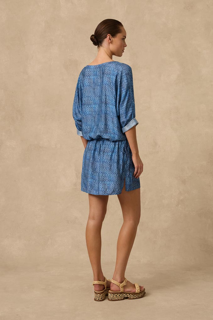 Monte & Lou 3/4 Sleeve Shirtdress - Bodhi