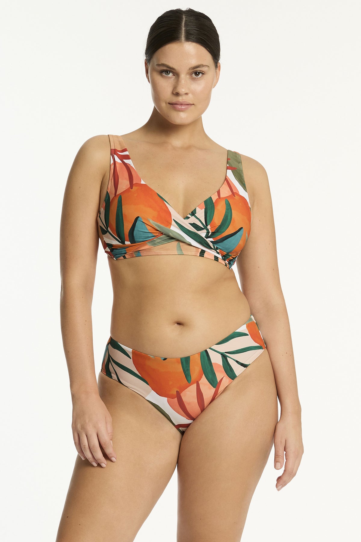 Sea Level Mid Bikini Pant - Tropaluxe