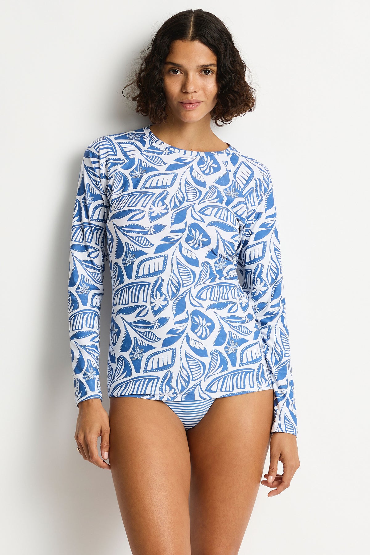 Sea Level Long Sleeve Rashvest - Reef