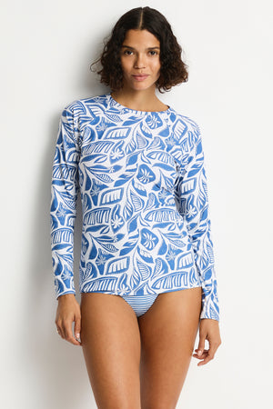 Sea Level Long Sleeve Rashvest - Reef